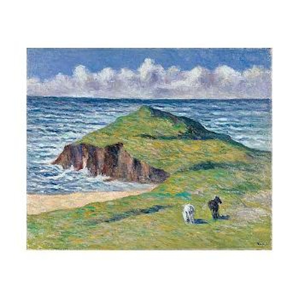 Paysage de Kermouster by Maximilien Luce