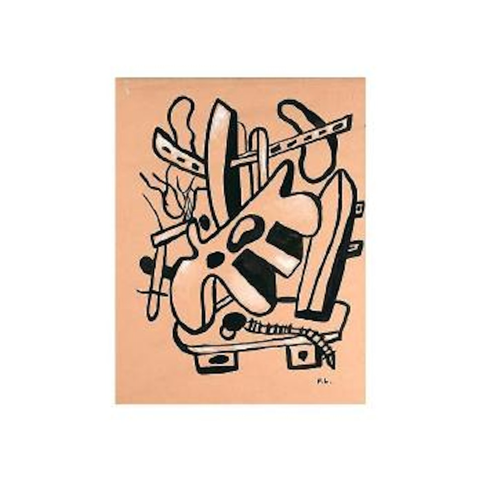 Composition by Fernand Leger