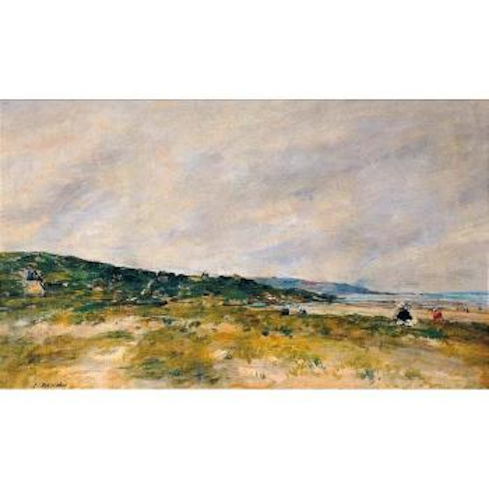 Deauville les dunes by Eugène Boudin