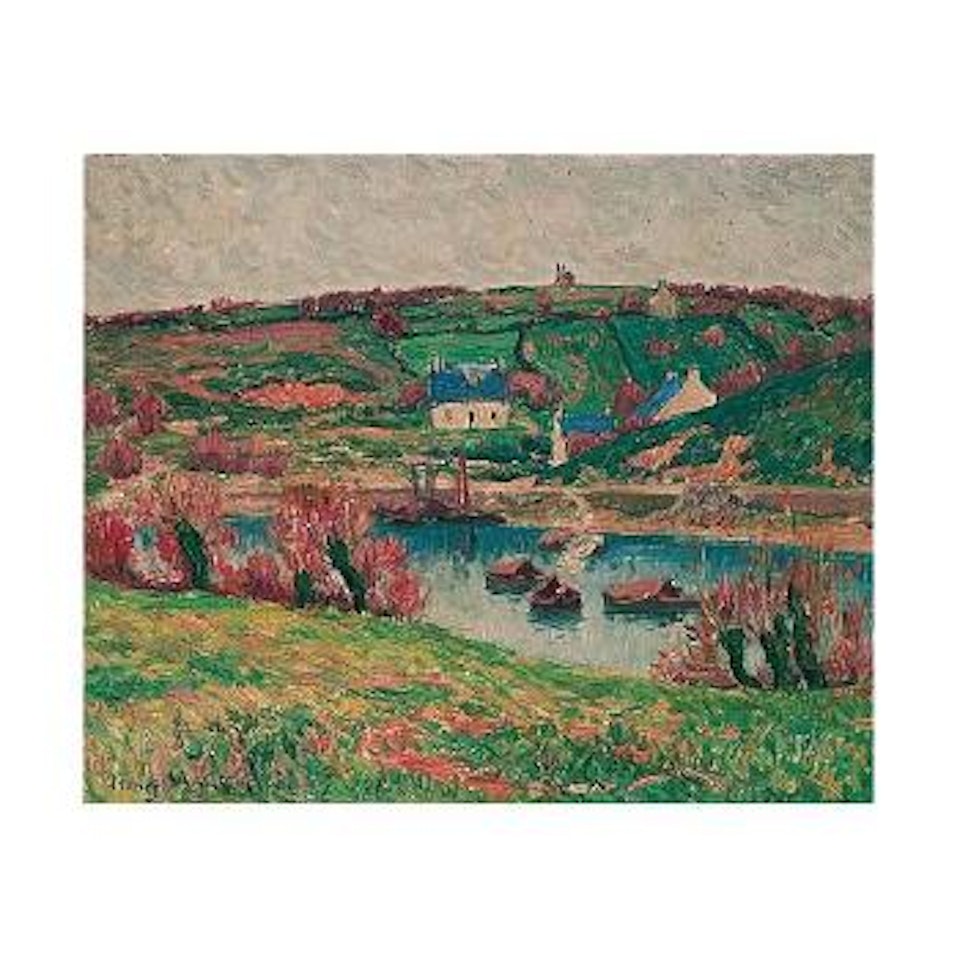 La riviere a Dou Aelan sur mer by Henry Moret