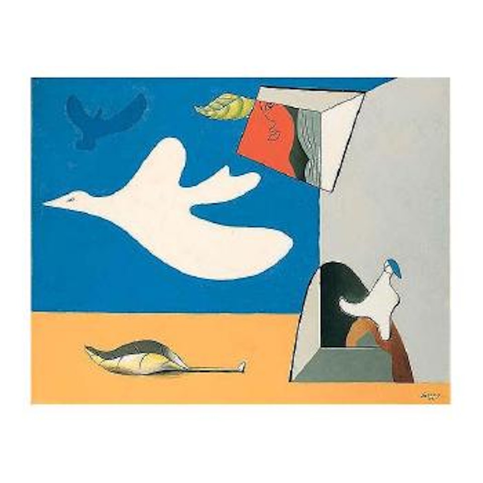Les mouettes by Leopold Survage