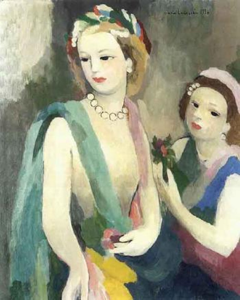 Deux filles by Marie Laurencin