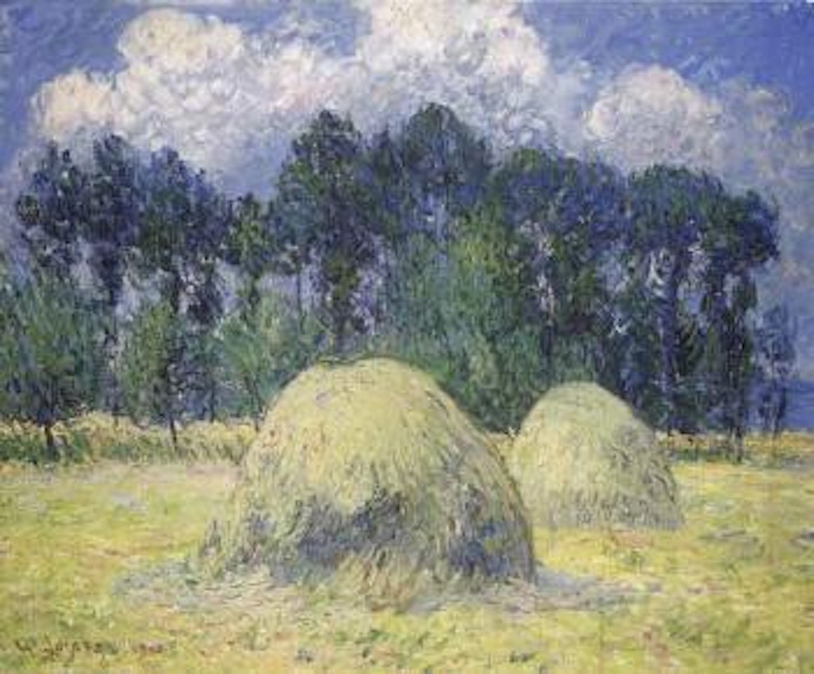 Les meules by Gustave Loiseau