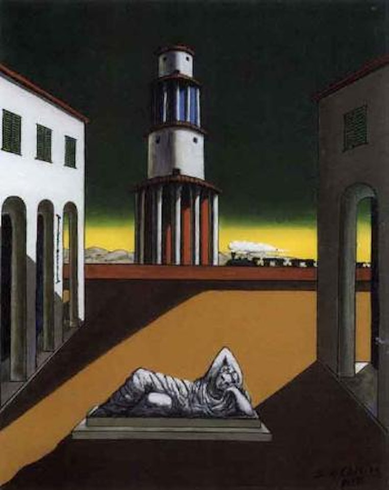 Piazza d'Italia by Giorgio de Chirico