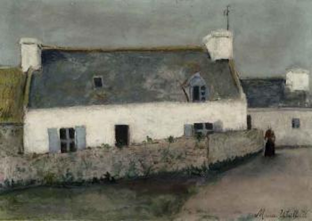 Ferme de lIle d'Ouessant, Finistere by Maurice Utrillo