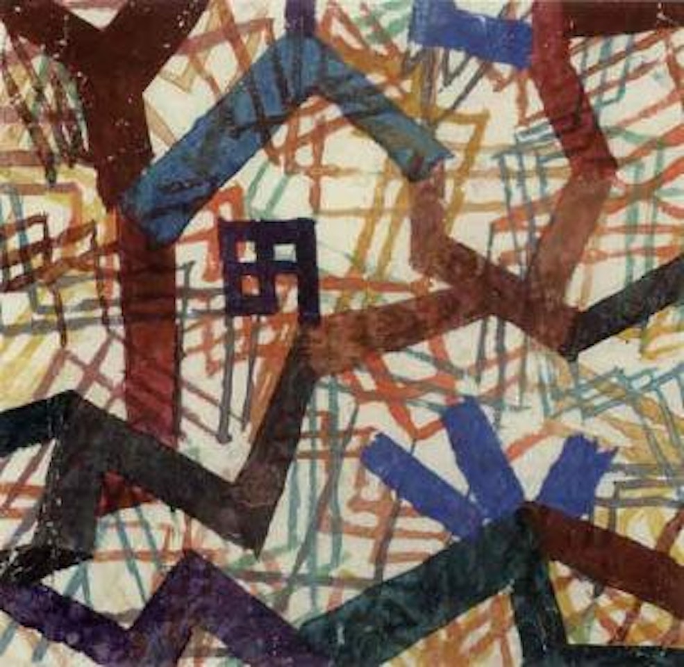 Plan zu einem Haus by Paul Klee