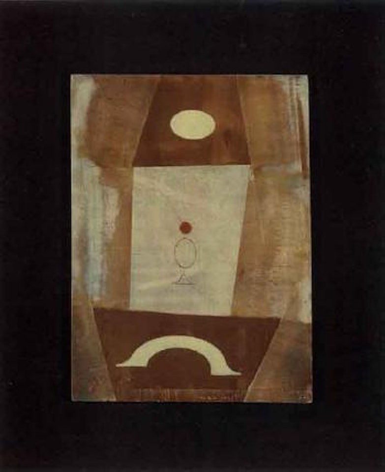 Oiseau devant le miroir by Max Ernst