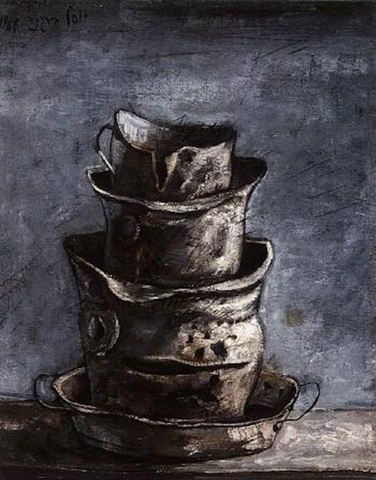 Little tower by Yosl Bergner
