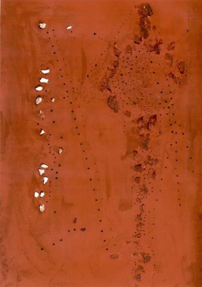 Concetto spaziale by Lucio Fontana