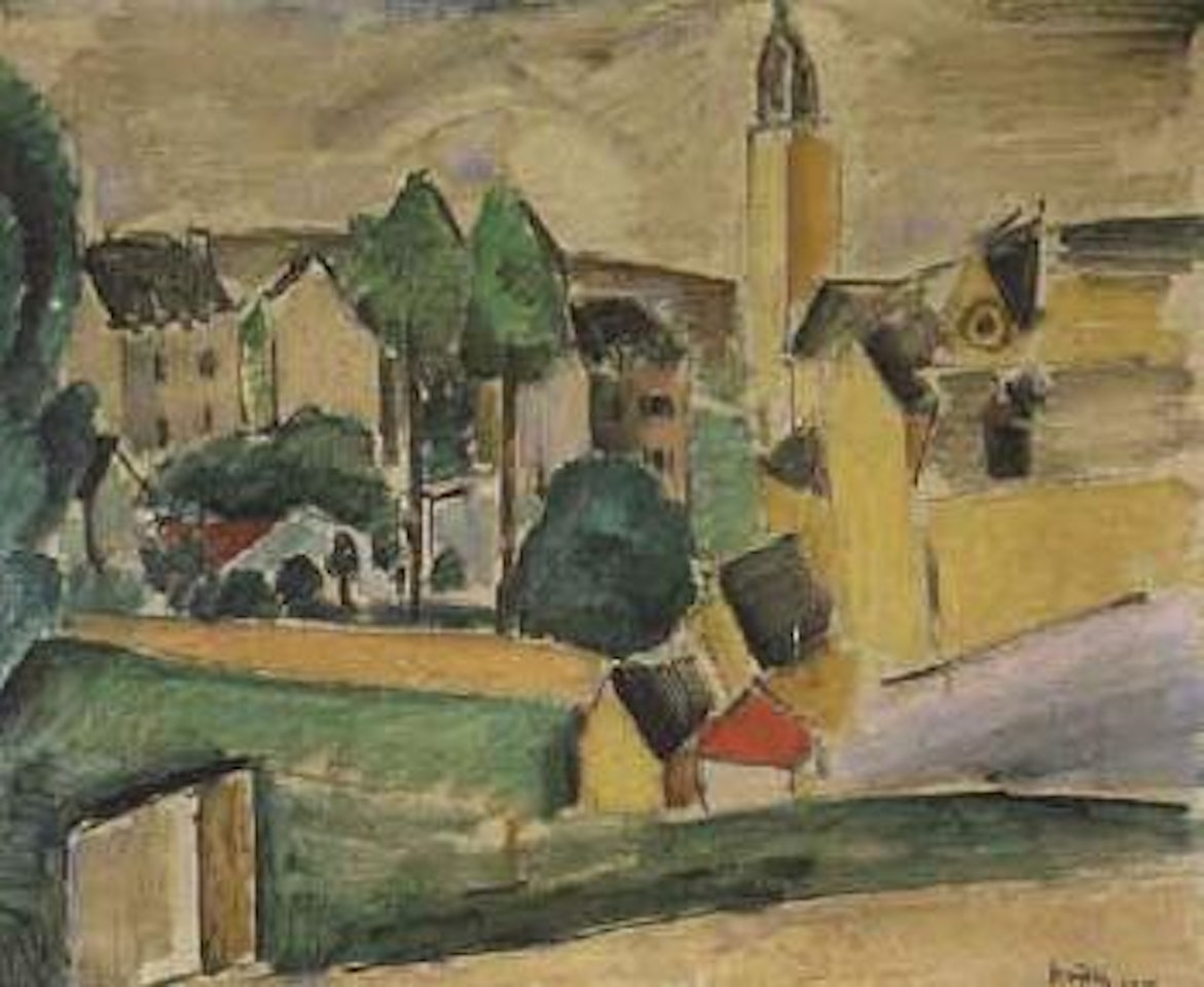 Le village by Henri Hayden
