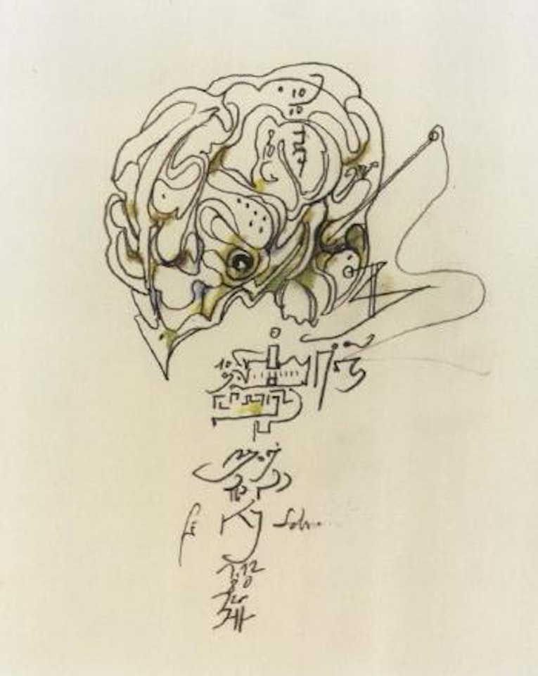 Computer brain by Horst Janssen
