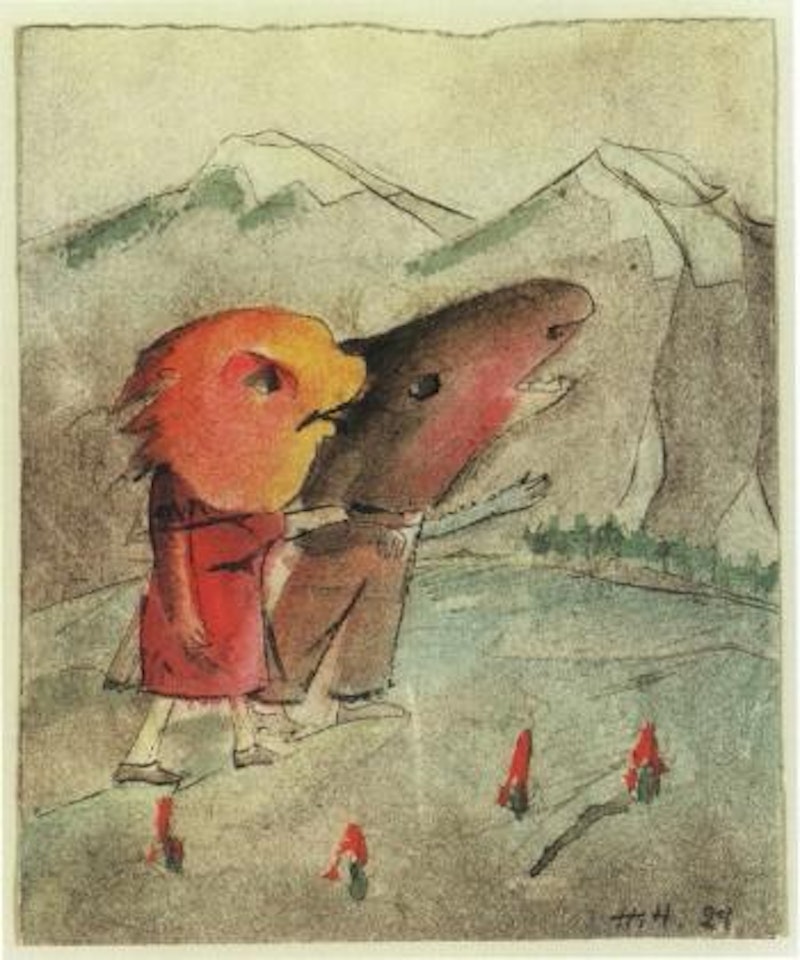 Animal people by Hannah Höch
