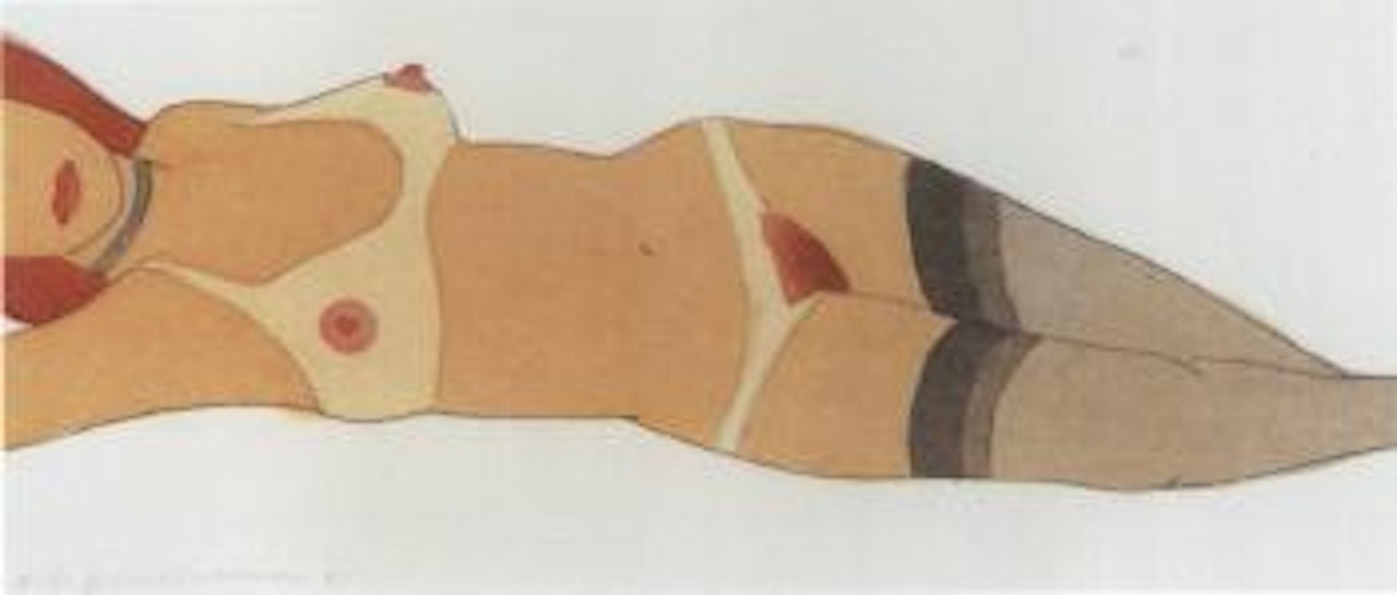 Reclining nude by Tom Wesselmann