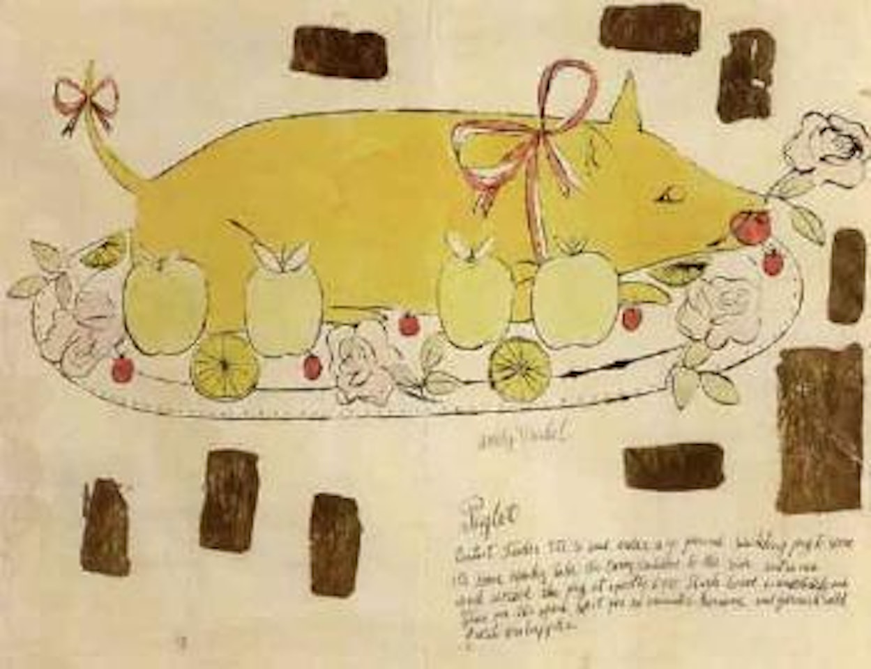 Piglet by Andy Warhol