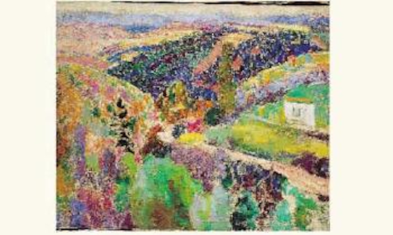 Paysage vallonne by Victor Charreton