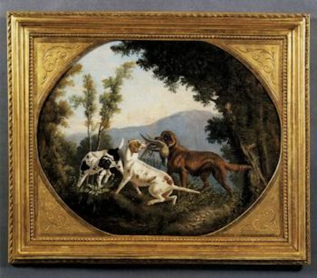Hunting scenes by English School