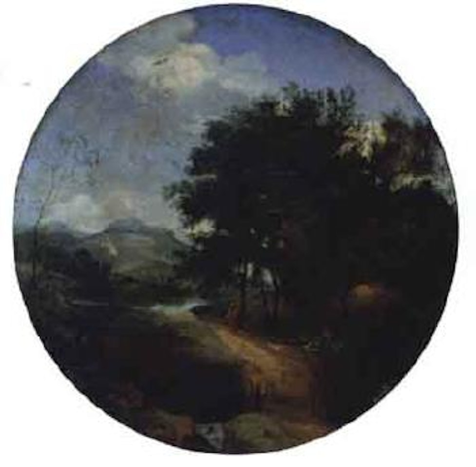 Classical figures in landscape by Claude Lorrain