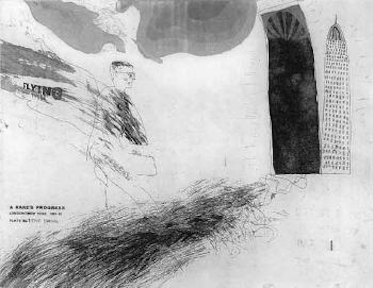 Rake's progress by David Hockney