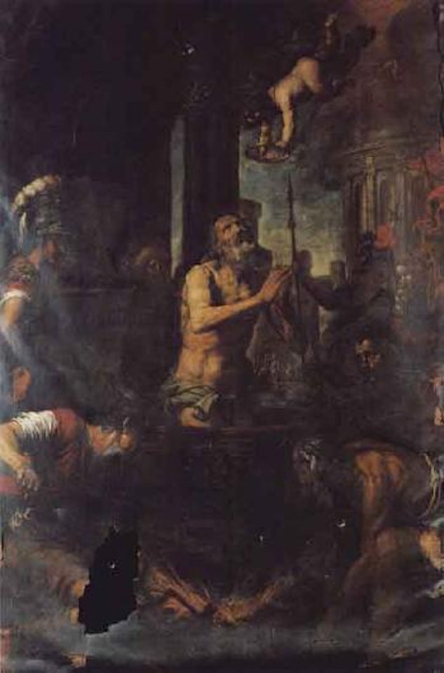 Martyrdom of Saint John the Evangelist by Neapolitan School