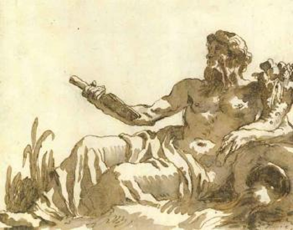 The Nile, after the Antique by Giovanni Domenico Tiepolo