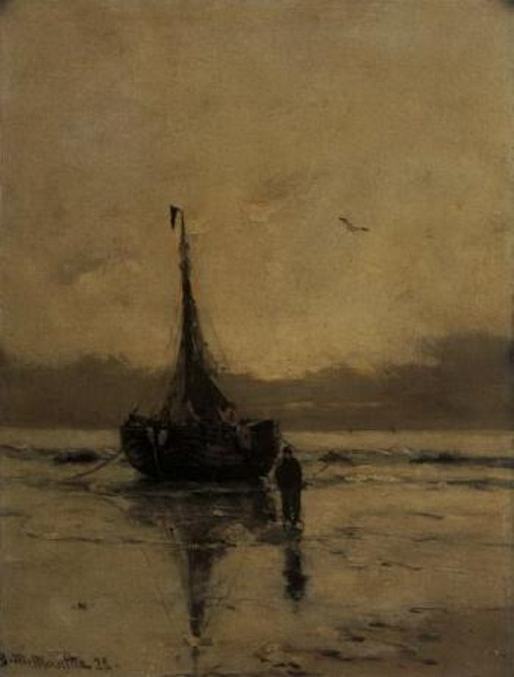 At low tide by Gerhard Arij Ludwig Morgenstjerne Munthe