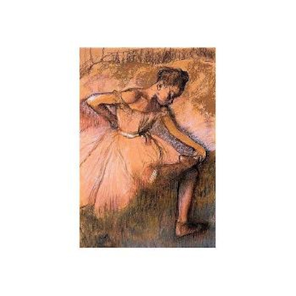 Danseuse rose by Edgar Degas