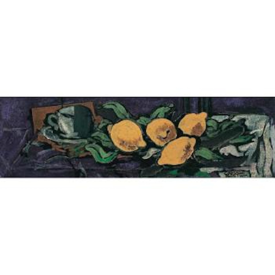 Citrons et tasse by Georges Braque