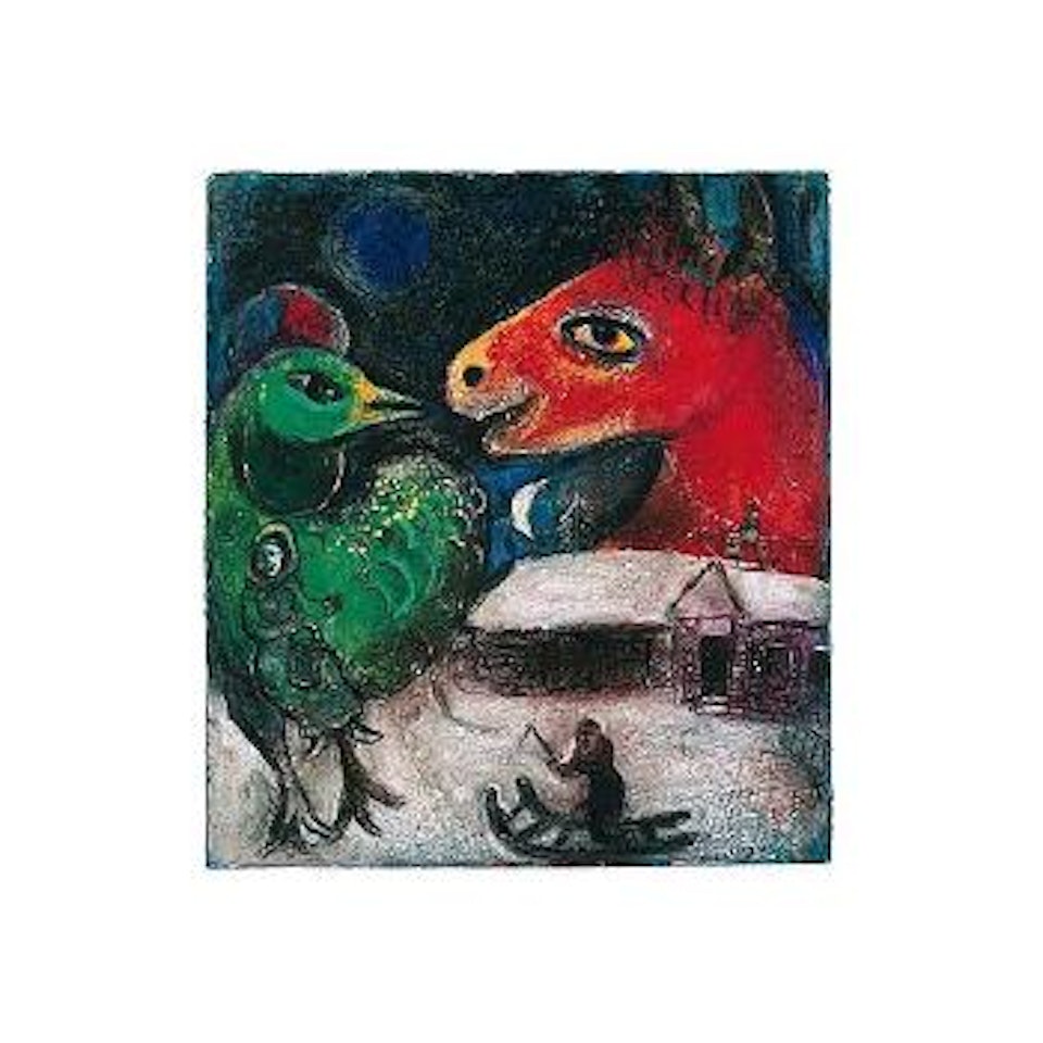 L'hiver by Marc Chagall