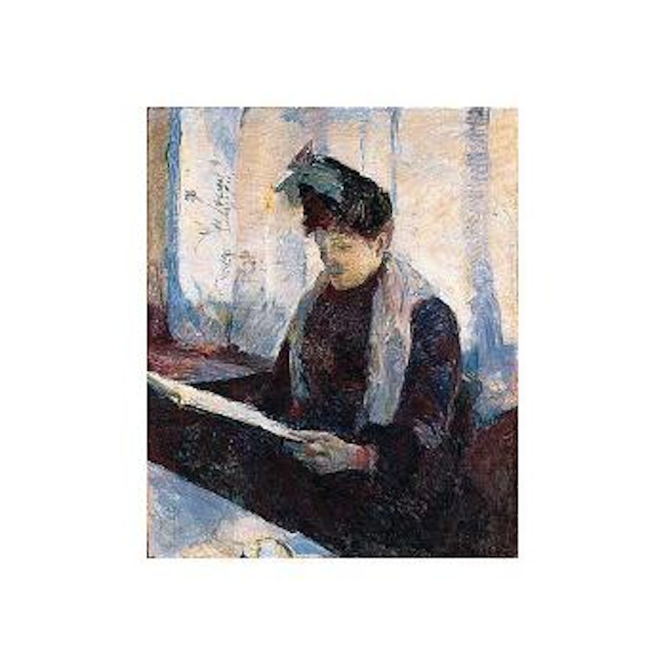 Femme au cafe by Henri de Toulouse-Lautrec