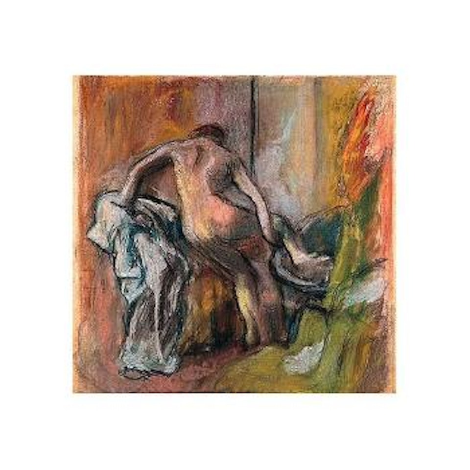 La sortie du bain by Edgar Degas