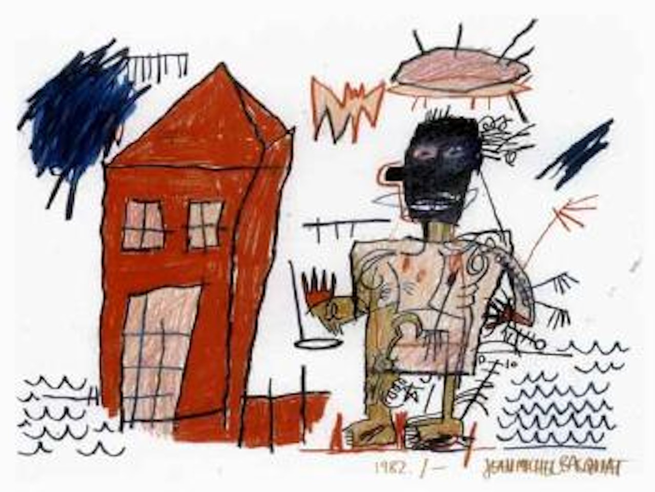 Earlm by Jean-Michel Basquiat