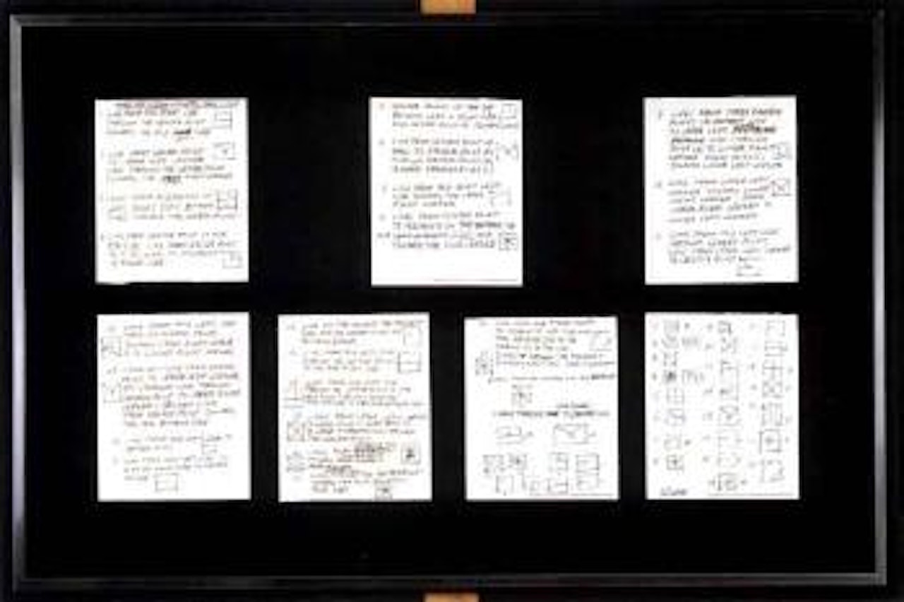Notes for Lisson Gallery by Sol LeWitt