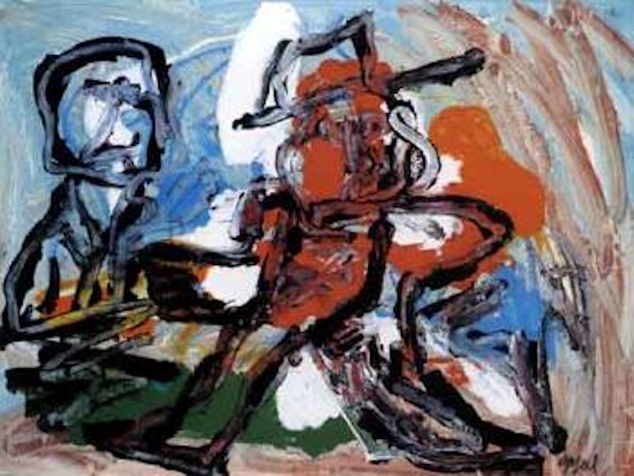 Untitled by Karel Appel