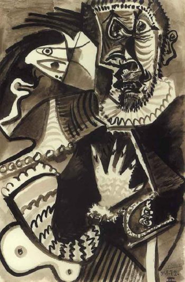 El comendador by Pablo Picasso