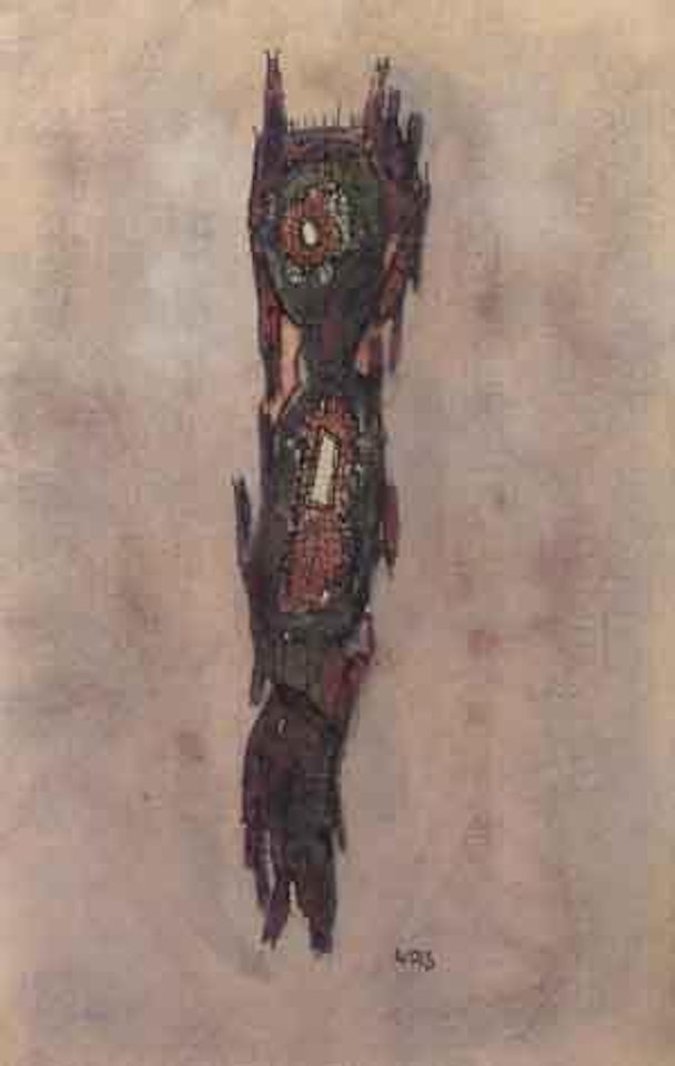 Le totem by Wols (Alfred Otto Wolfgang Schulze)
