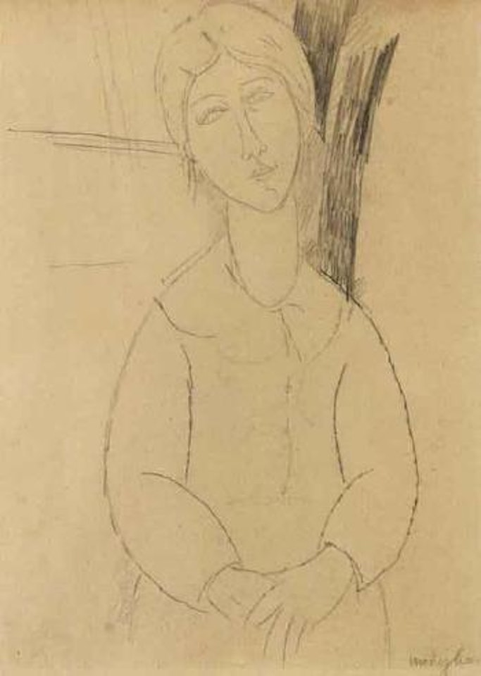 Femme assise by Amedeo Modigliani