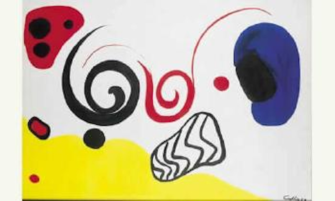 Grand pied noir by Alexander Calder