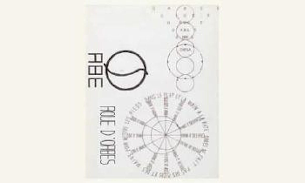 Etude pour la revue Orbes by Francis Picabia