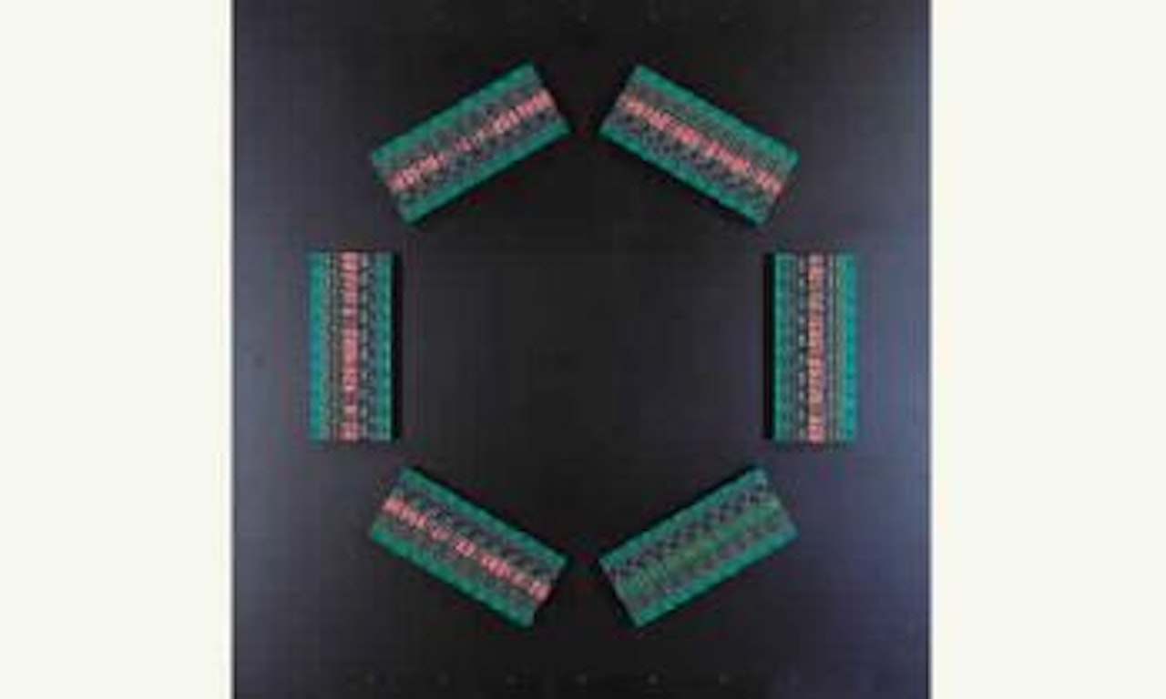 Opposite hexagone by Tatsuo Miyajima