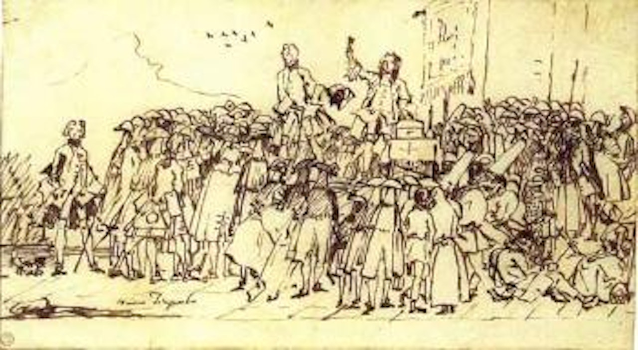 Charlatan by Giovanni Domenico Tiepolo