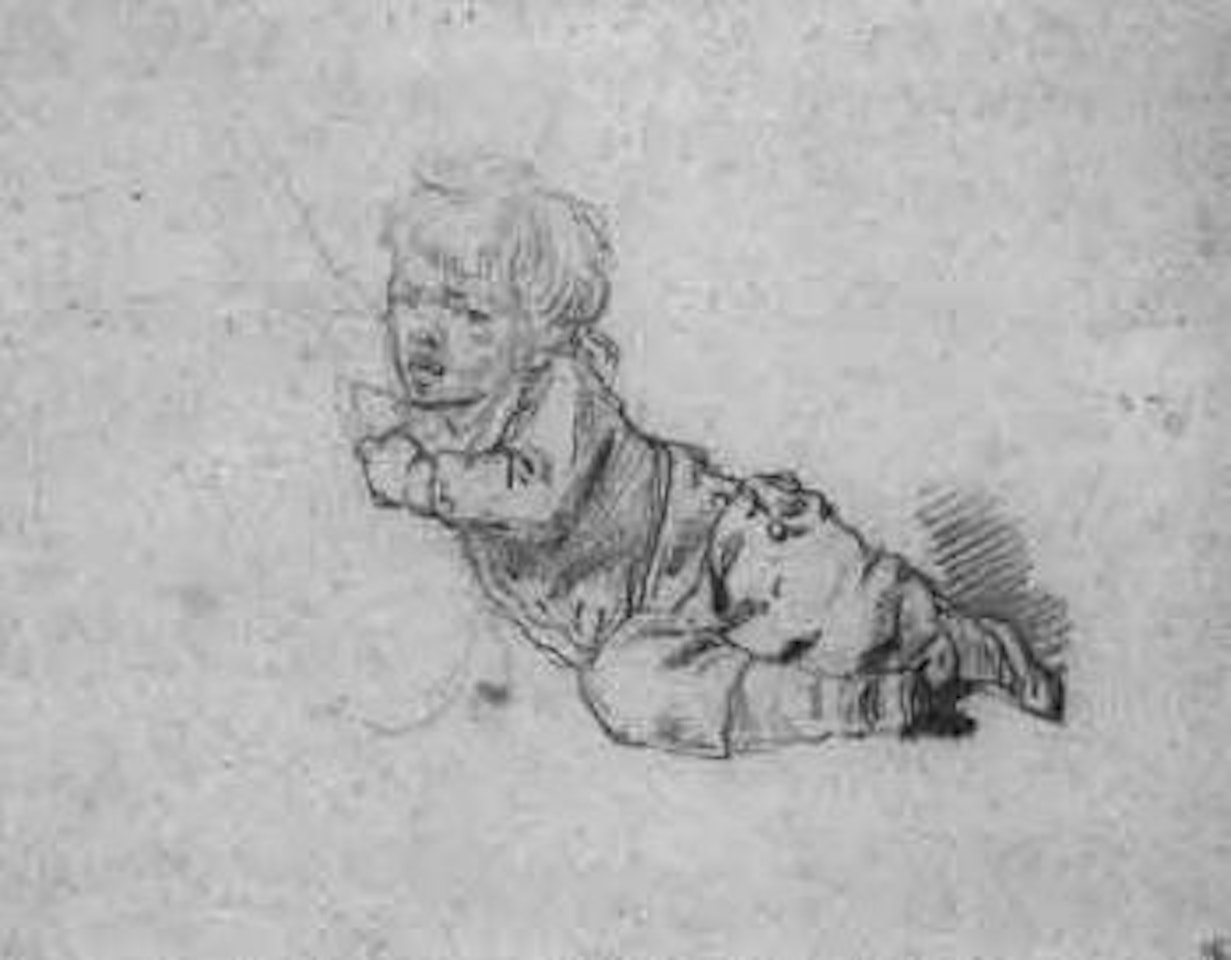 Crying child by Jean-Baptiste Greuze