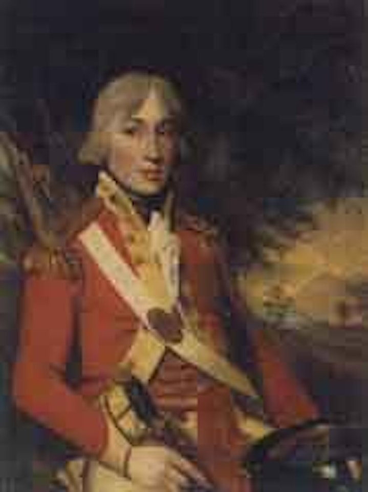 Portrait of Major General Alexander Murray MacGregor, in captain's uniform by Henry Raeburn