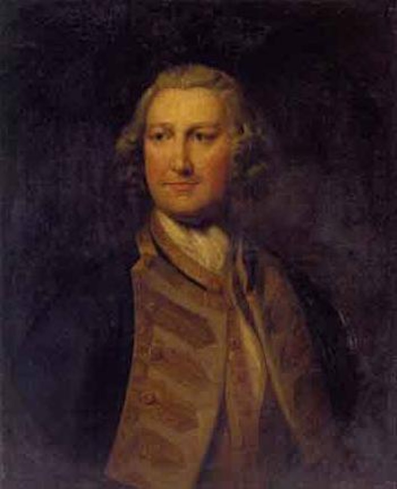 Portrait of an officer in naval uniform by Thomas Hudson