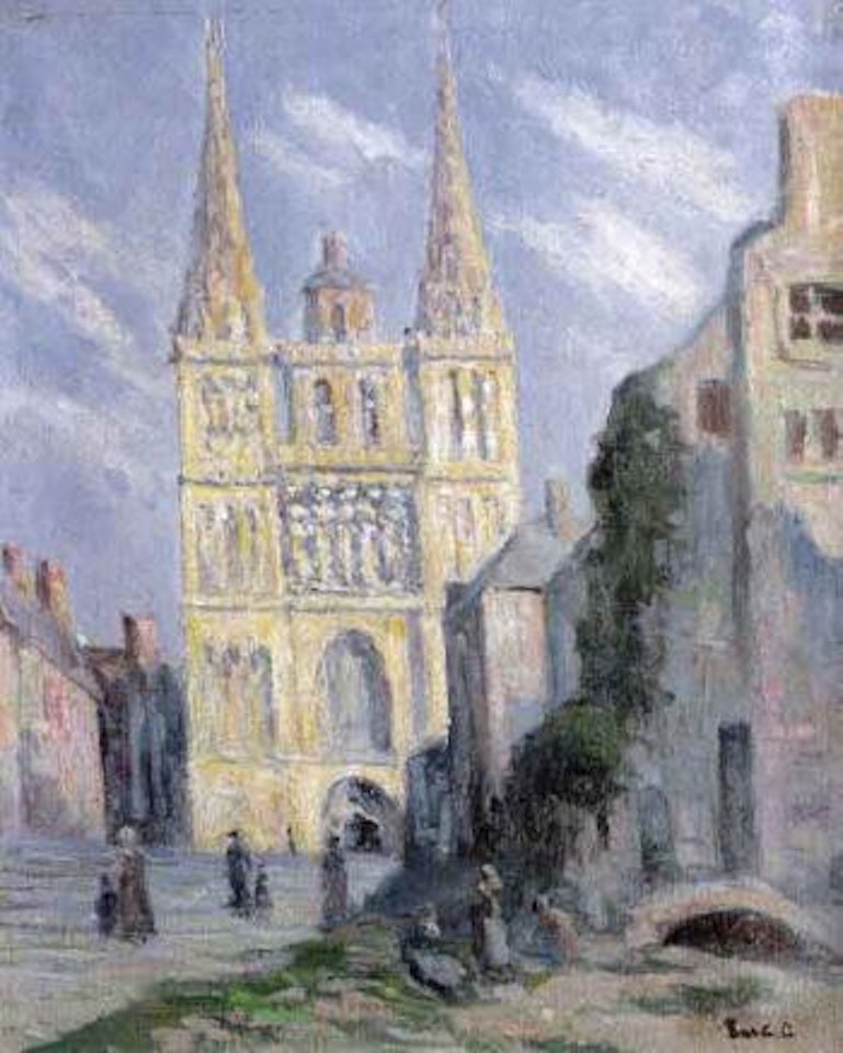 La cathedrale de Gisors by Maximilien Luce