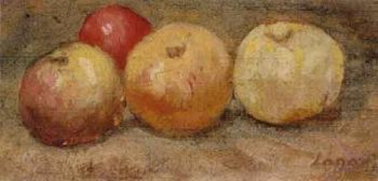 Nature morte aux pommes by Celso Lagar