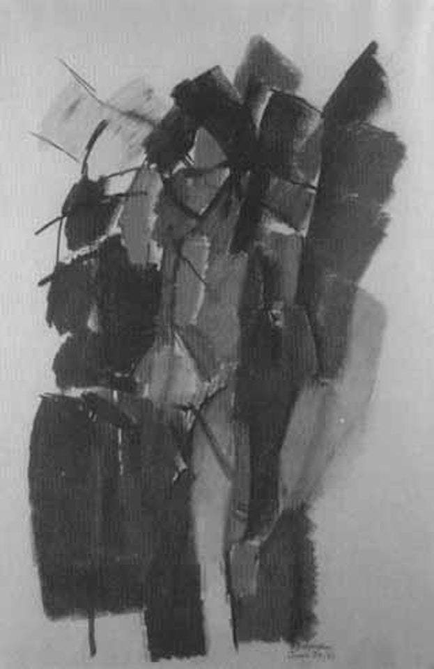Twenty ninth June, figure by Keith Vaughan
