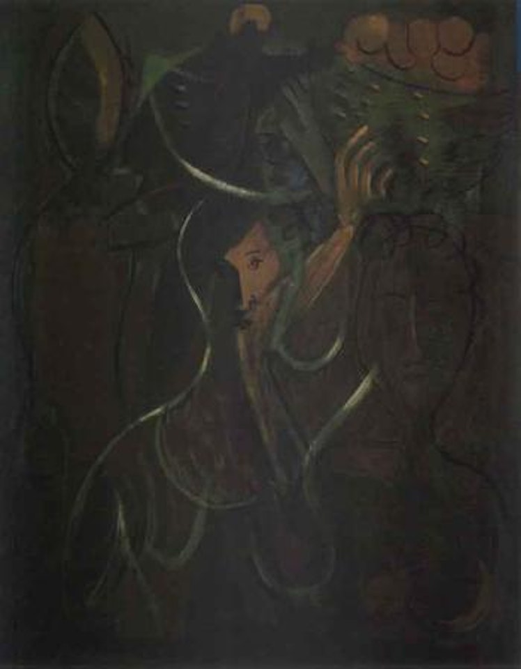 Figures in green by Francisco Bores