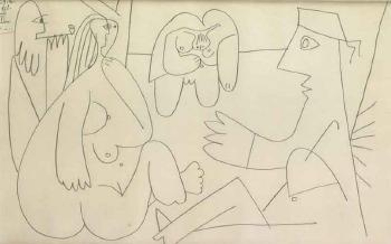 Dejeuner sur l'herbe by Pablo Picasso