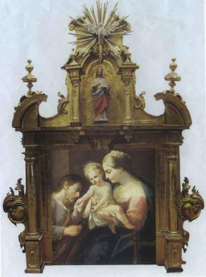 The Holy Family by Spanish School