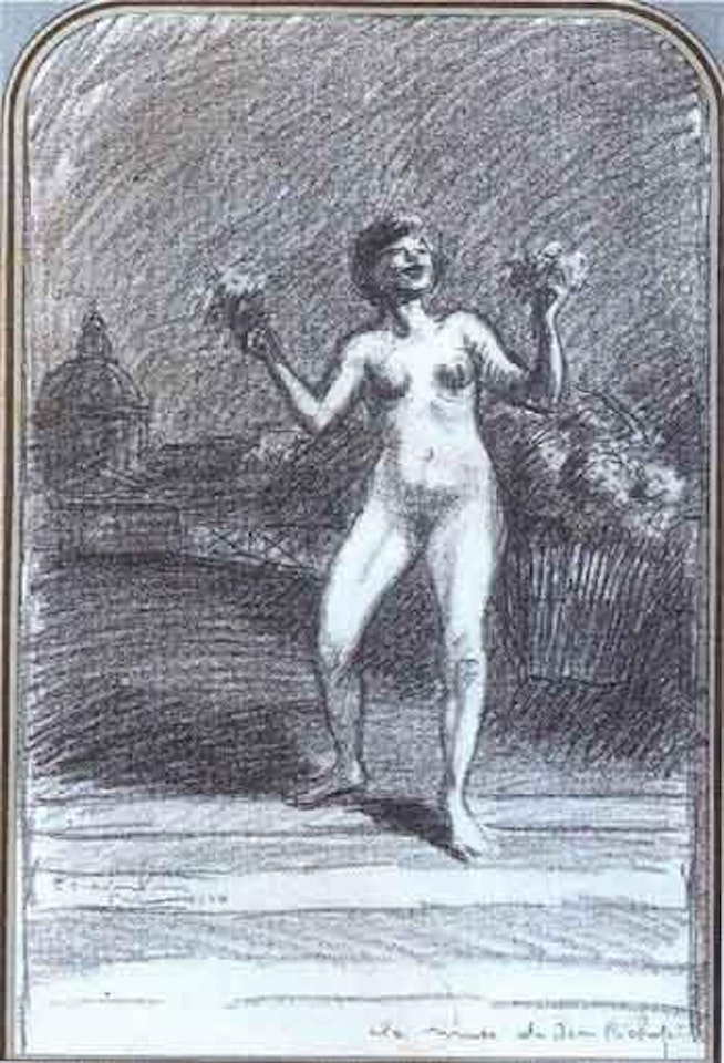 La muse de Jean Richepin by Théophile Alexandre Steinlen